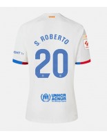 Barcelona Sergi Roberto #20 Vieraspaita 2023-24 Lyhythihainen